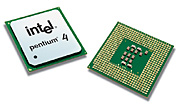 Intel pentium 4 microprocessor chips
